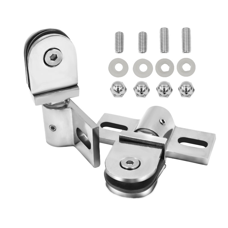 Bathroom Glass Door Clip/Clamp - Glass Door Hinge recension och pris