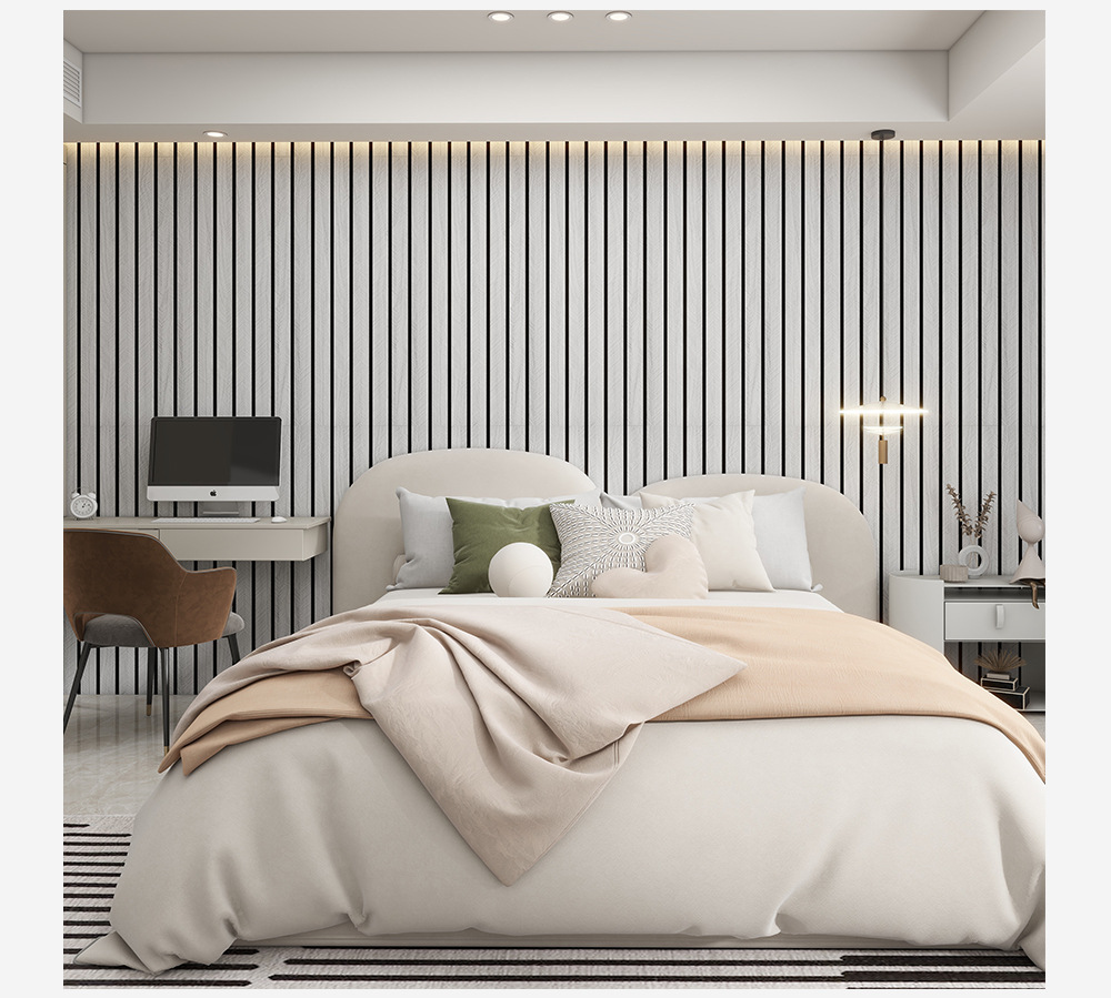 Self-Adhesive Wood Grain Wall  - Pvc Panel Background recension och pris