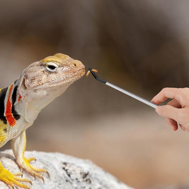 Extra Long Reptile Feeding Ton - Feeding Tong Stainless recension och pris