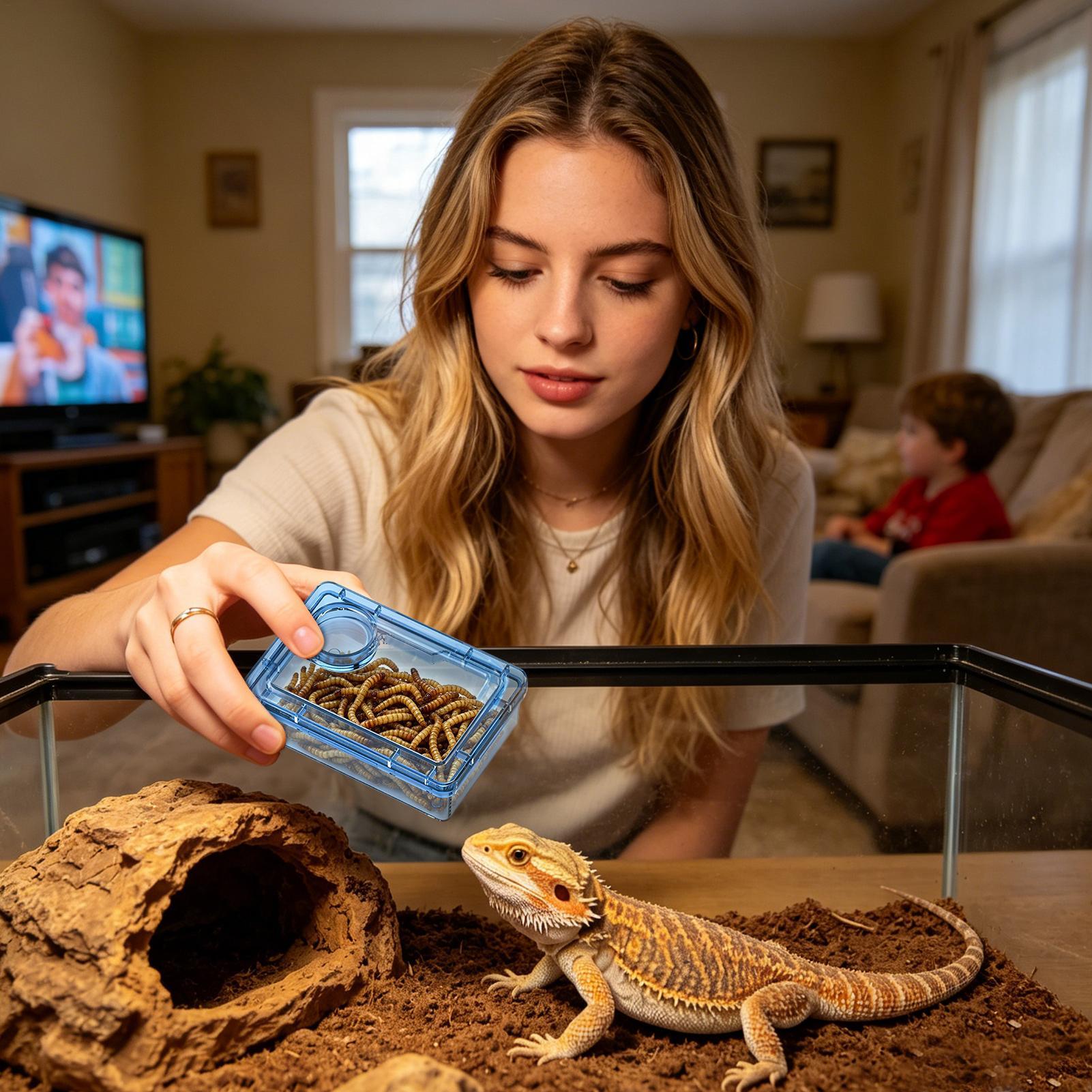 Reptile Escape Proof Feeding D - Calcium Powder Reptile recension och pris