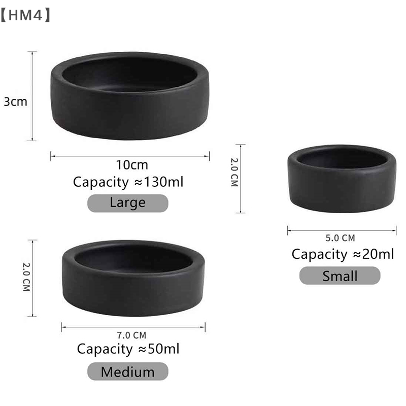 〔HM4〕Reptile Food Bowl Anti-Es - Water Dish Reptile recension och pris