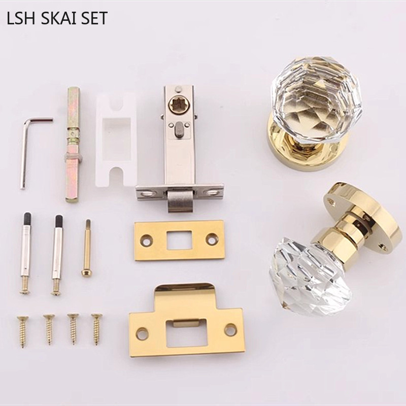 Crystal Glass Globe Handle Loc - Glass Door Hinge recension och pris
