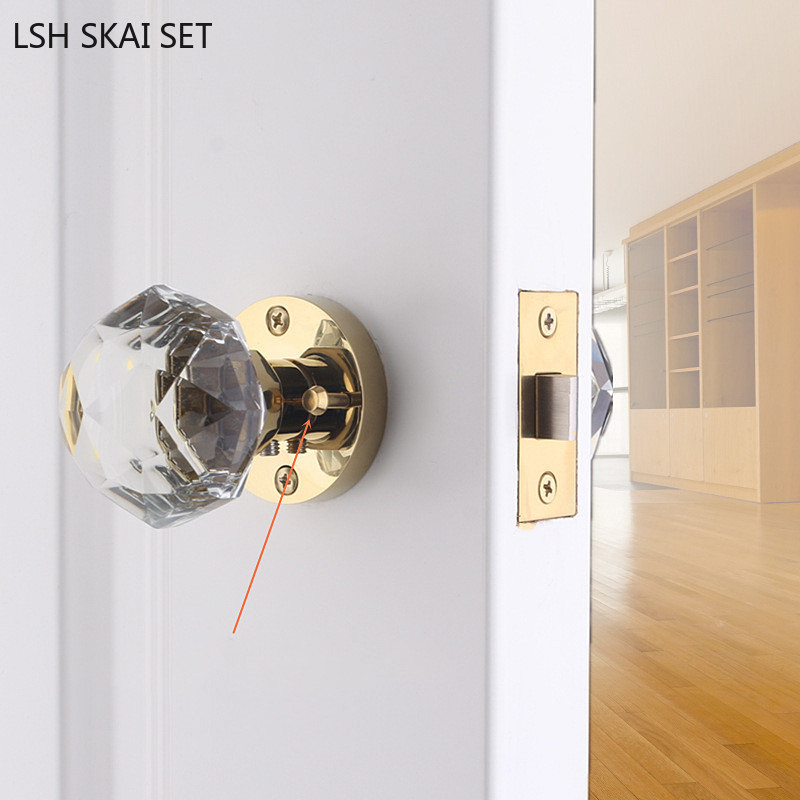 Crystal Glass Globe Handle Loc - Glass Door Hinge recension och pris
