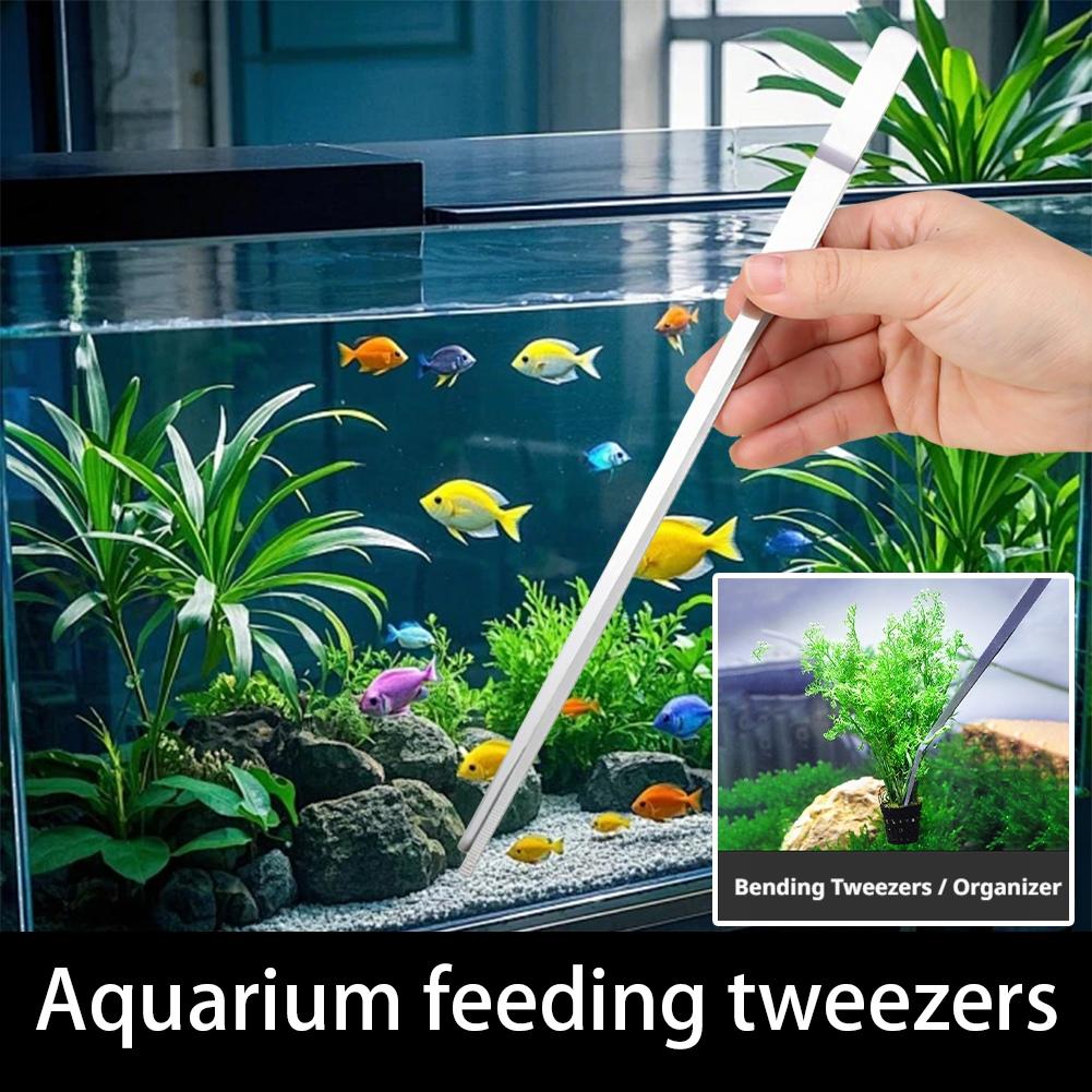 Stainless Steel Aquarium Tweez - Feeding Tong Stainless recension och pris