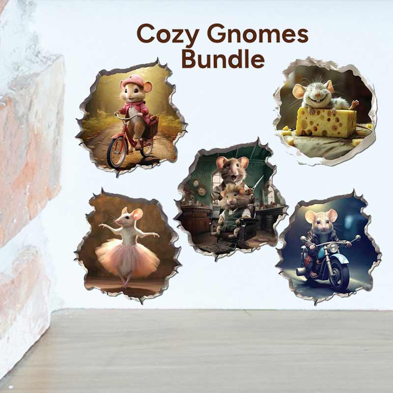 5 Pieces/Pack Life's A Whirl M - Pvc Panel Background recension och pris