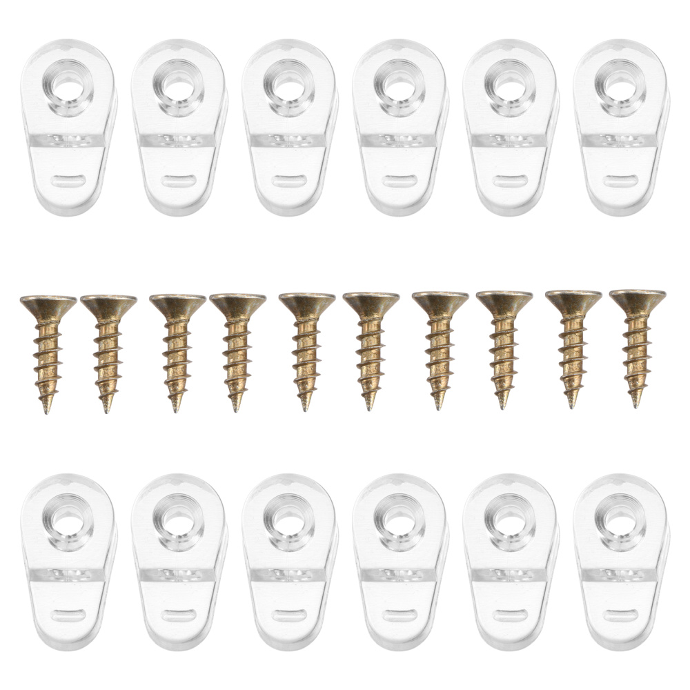 20Pcs Glass Door Clips Fixing  - Glass Door Hinge recension och pris