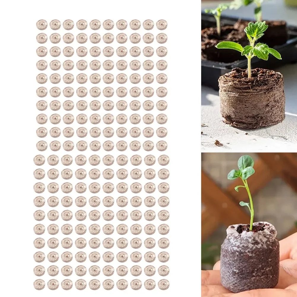 100pcs Compressed Coco Coir Pe - Substrate Coconut Fiber recension och pris